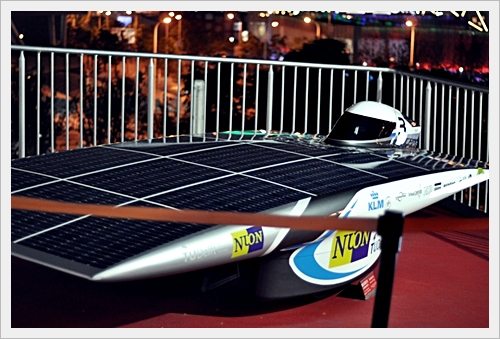 荷兰馆-太阳能电池赛车